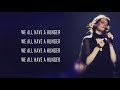 Hunger - Florence + The Machine Lyrics