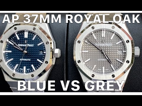 AP Royal Oak 37mm  - Blue vs Gray Dial (15450ST)