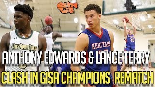 ANTHONY EDWARDS & LANCE TERRY CLASH IN GISA STATE CHAMPIONSHIP REMATCH