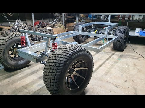 HOW TO MAKE ELECTRIC RUBICON JEEP CAR P1 MAKING CHASSIS