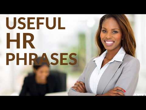 Useful HR Phrases for Human Resources Professionals