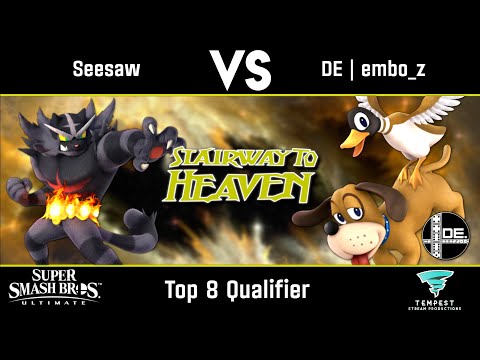 Seesaw (Incineroar) vs DE | embo_z (Duck Hunt) - Top 8 Qualifier - Stairway to Heaven #36