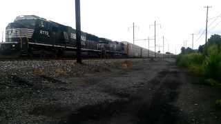 preview picture of video 'Norfolk Southern, Port Road'