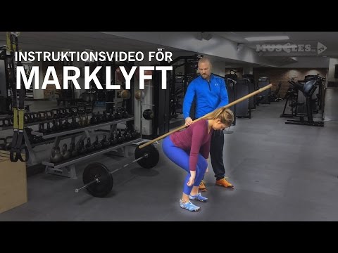 Instruktionsvideo för marklyft