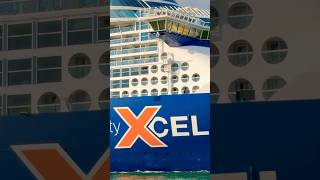 Celebrity Xcel 🛳️ #like #share #comment #subscribe #youtubeshorts #cruise #travel #shorts #yt #fun