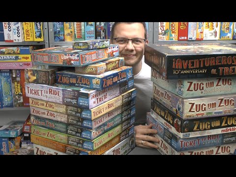 Top Spiele von Jörg Teil 4: Zug um Zug (Days of Wonder / asmodee) - ab 8 Jahre