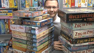 Top Spiele von Jörg Teil 4: Zug um Zug (Days of Wonder / asmodee) - ab 8 Jahre