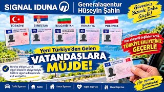 İnşallah bu sefer Anlamayanlar Anlar.  Türkiye Ehliyeti artık Sigortad