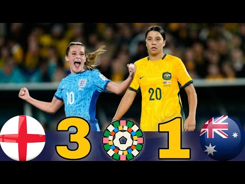 England vs Australia | 3-1 | Semi Final world cup women's 2023 🏆 Highlights & All Goals HD