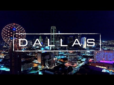 Dallas By Night | 4K Drone Footage