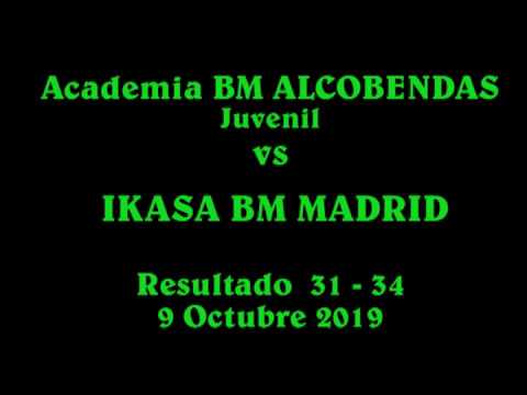 1.ALCOBENDAS vs IKASA 9-10-2019 31-34
