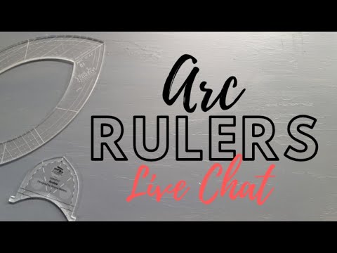 Live Chat with Angela Walters! Machine Quilting with Arc Rulers: How to Create Multiple Shapes