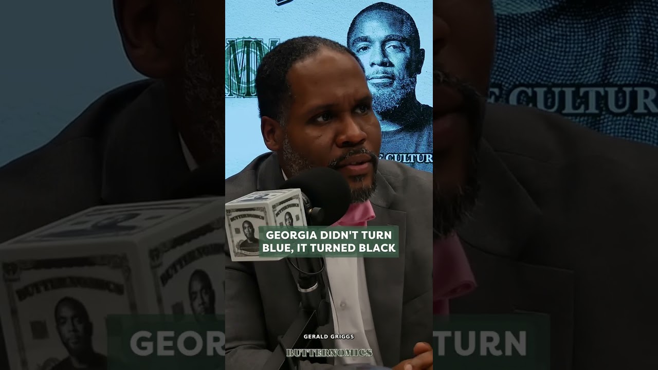 Georgia didn't turn blue, it turned black