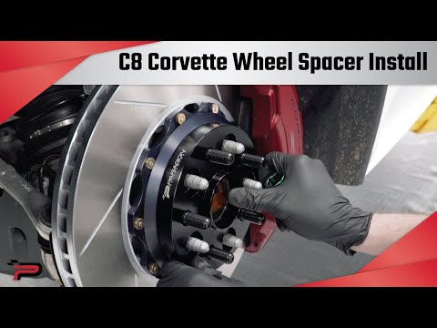 C8 Corvette Wheel Spacer Install