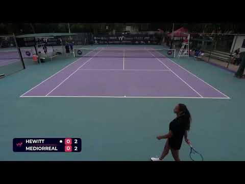 Dalayna Hewitt vs Valentina Mediorreal Arias R32 W50 Chihuahua 17 November 2025 Mexico