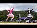The Highland Fling Scottish traditional dance performed at Kenmore Highland Games July 2019