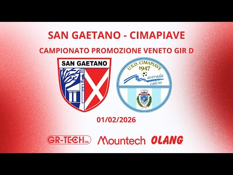 San Gaetano Calcio - Cimapiave 01/02/2026