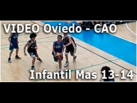 Infantil Masculino 13-14 Oviedo Baloncesto C vs CAO