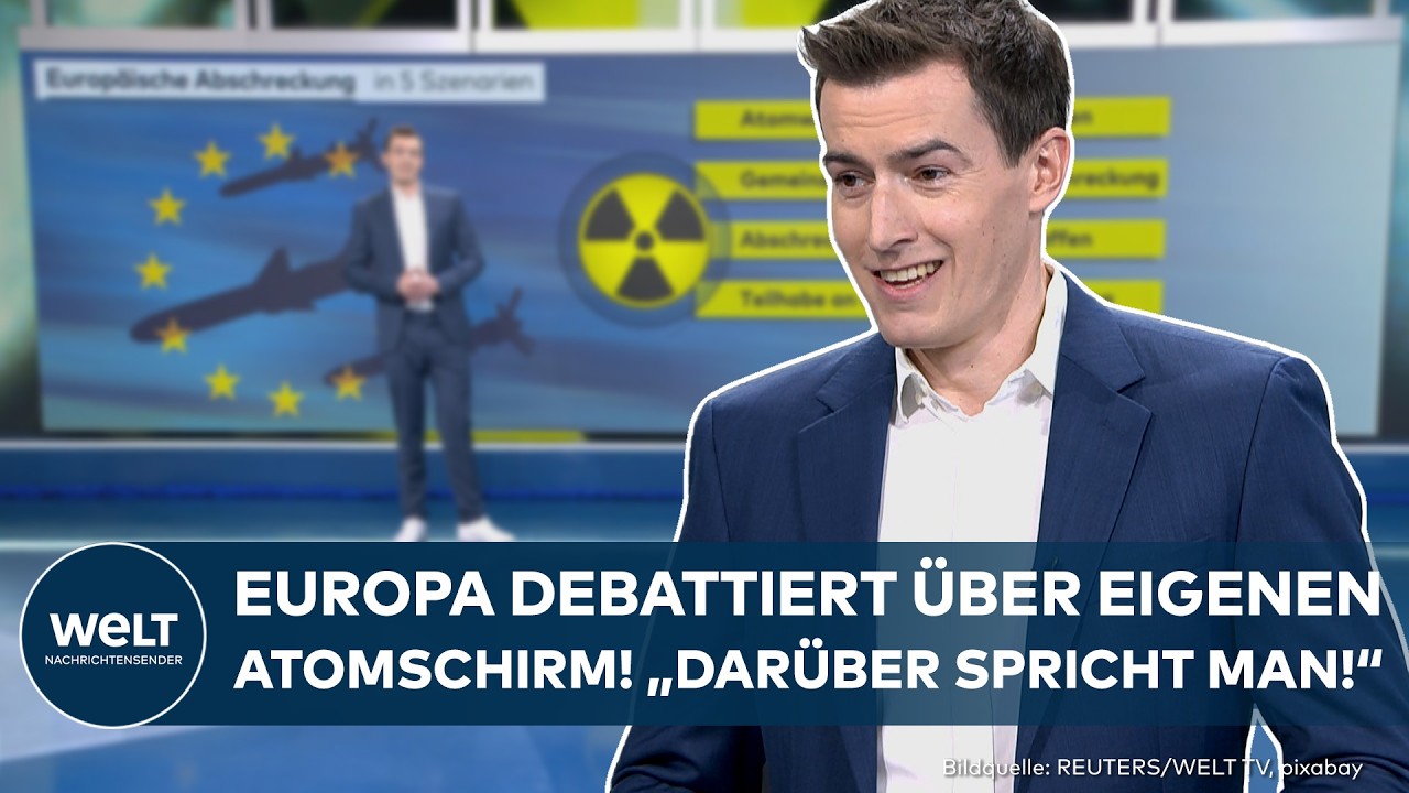 EUROPAS ATOMSCHUTZ? Debatte um nuklearen Schirm nimmt Fahrt auf – Zweifel an US-Schutz wächst