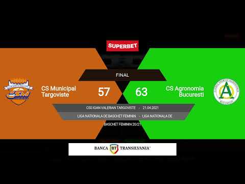 LNBF 2020-2021:  CSM Târgoviște - Agronomia București (PLAY-OFF 2 , GAME 1)