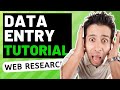 Best Part Time Job Work From Home Data Entry Freelance पार्ट टाइम जॉब 2500 D