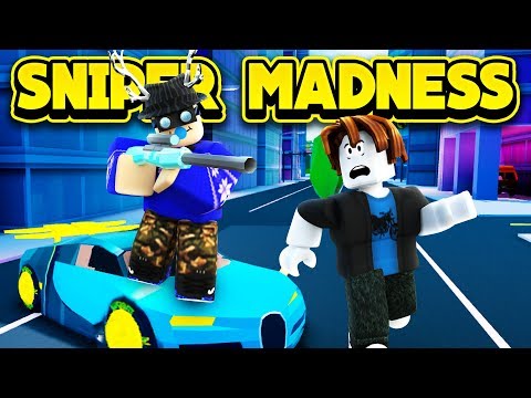 SNIPER MADNESS IN JAILBREAK! (ROBLOX Jailbreak)