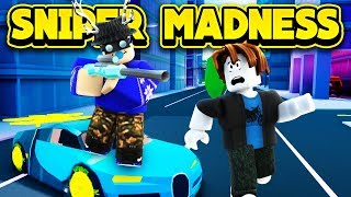 SNIPER MADNESS IN JAILBREAK! (ROBLOX Jailbreak)