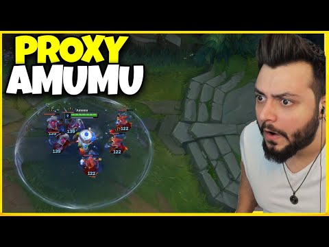 Yeni Meta Amumu Top Lane! Amumu Ağlayarak Proxy Yapıyor 😂