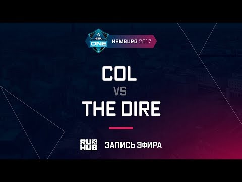 coL vs The Dire, ESL One Hamburg 2017, game 3 [Lum1Sit, Inmate]
