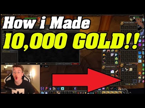 How i made My First 10,000g in Classic WoW