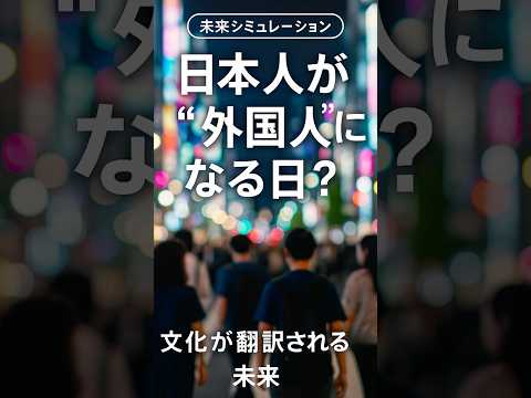 もし移民が3倍になったら？――日本文化に起きる6つの想定外
