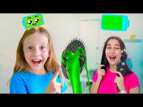 Nastya helps her friends - Video series for children
