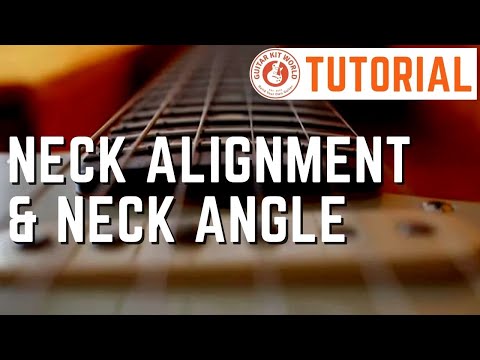 HOW to CHECK Guitar NECK ALIGNMENT and NECK ANGLE ?