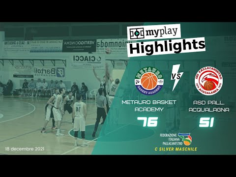 Highlights CSilver | Metauro Bk Academy - Pallacanestro Acqualagna