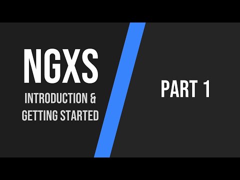 NGXS - introduction & getting started