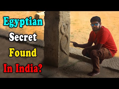 Ancient Egyptian Symbols Hidden in Indian Temple? Secret of Snakes & Pinecone