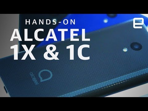 Alcatel 1X & 1C Hands-On at CES 2019