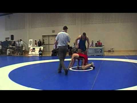 2012 Junior Greco National Championships: 96 kg Final Alex Thoms vs. Yiannis Narlidis
