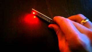 Attiny85 10 led Persistence Of Vision