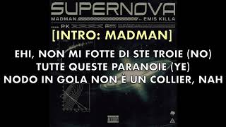 Madman - Supernova ft. Emis Killa (Testo/Lyrics)