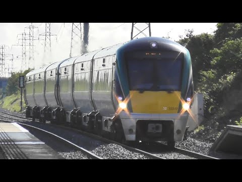Irish Rail 22000 Class Intercity Train 22247 - Park West & Cherry Orchard Station, Dublin