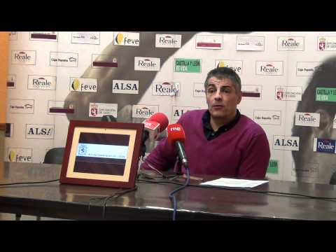 Rueda de prensa Reale ADEMAR Leon - Bm. Atlético de Madrid Isidoro Martinez Martin Stranovsky