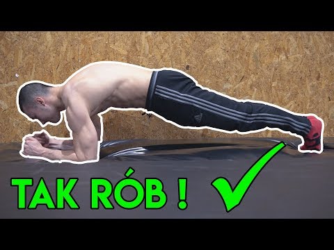 PLANK - 99% ludzi robi to ćwiczenie ŹLE !!!