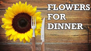 A Meal of Braised Sunflower Hearts