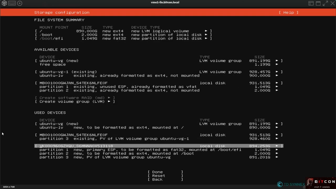 HPE VM Essentials installation part 1 - Ubuntu installation
