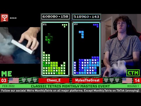 ROLL + KILLSCREENS! Cheez vs. Myles | Round 1 | CTM Masters Event