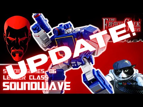 UPDATE! | Studio Series '86 Leader SOUNDWAVE: EmGo's Transformers Reviews N' Stuff
