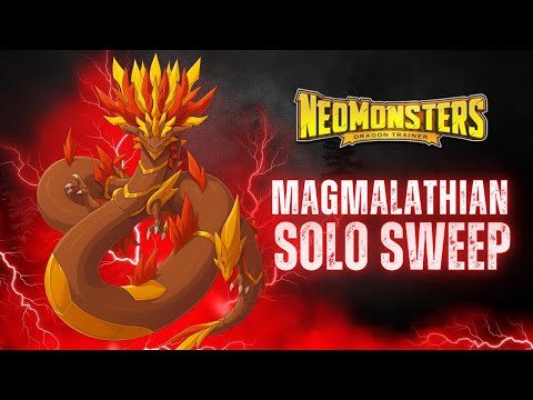 Neo Monsters | PvP ⚔️ Magmalathian 🔥 5★ Buffed & Brutal – Full Team Wipe Solo!