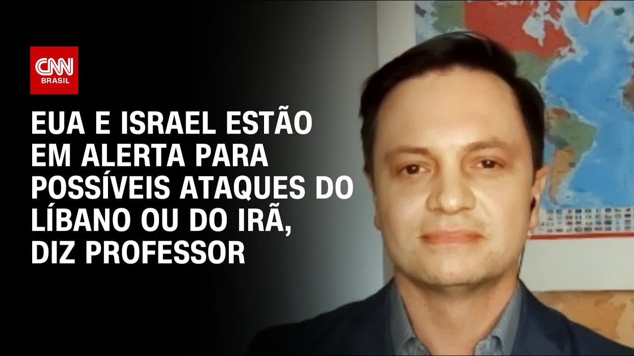 EUA e Israel estão em alerta para possíveis ataques do Líbano ou do Irã, diz professor | WW