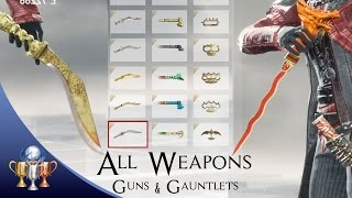 Assassin's Creed Syndicate Weapons Showcase - All Weapons, Guns & Gauntlets (Best Gear)